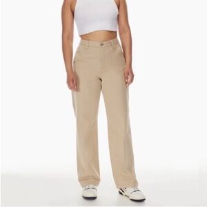 TNA Aritzia Greenwich Carpenter Cargo Pant - Beige size 12